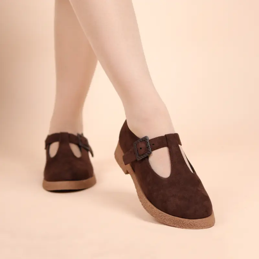 sellioira™ Derbies Daim